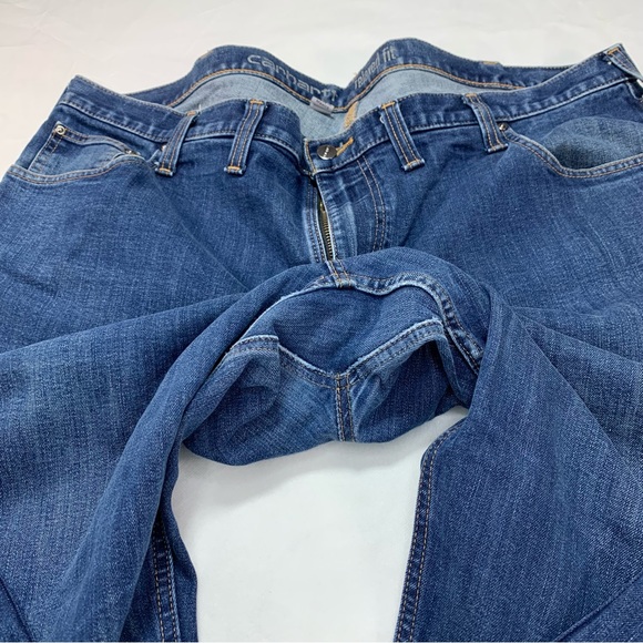Carhartt Mens Jeans Relaxed Fit Denim Blue Size 44X32 - Picture 8 of 13